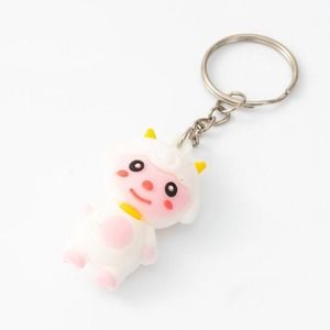 Goat Chinese Zodiac Quirky Keychains for Luck
